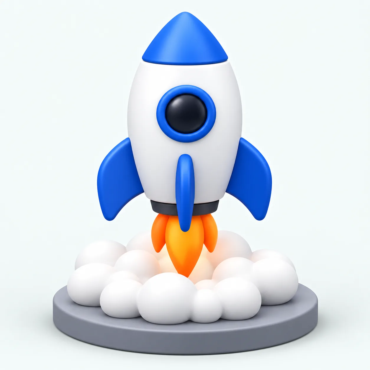 Startup rocket launch